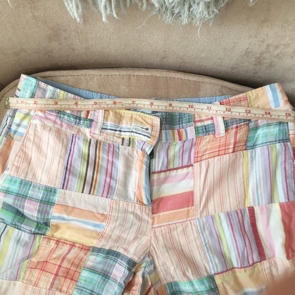 Ann Taylor Loft patchwork shorts - Picture 6 of 8